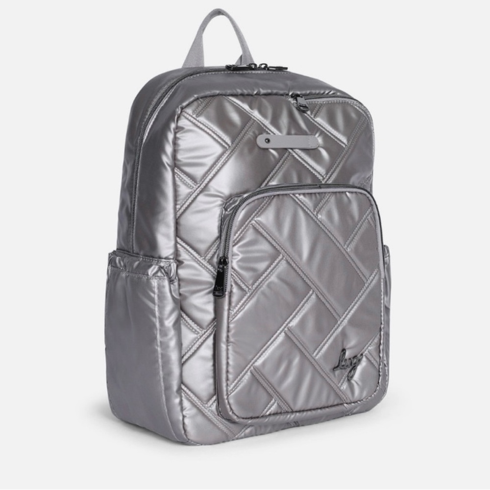 Lug Metallic Pearl Quilted Backpack